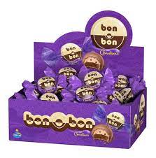 Bombon de chocolate Chocolinas - Caja x18 u. - 270 gr. / 9,52 Oz. - Marca: BON O BON