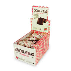 Chocolatinas Con Leche - Caja x 50 u. - 250 gr. / 0,55 Lb. - Marca: COLONIAL