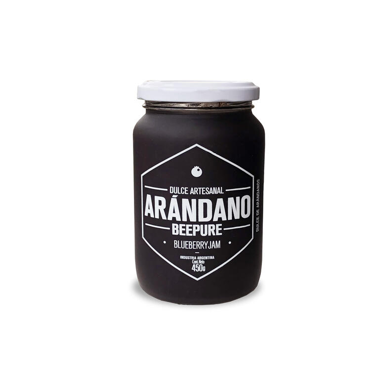 Dulce de Arándano Artesanal - Frasco - 450 gr. / 15,87 Oz. - Marca: Beepure