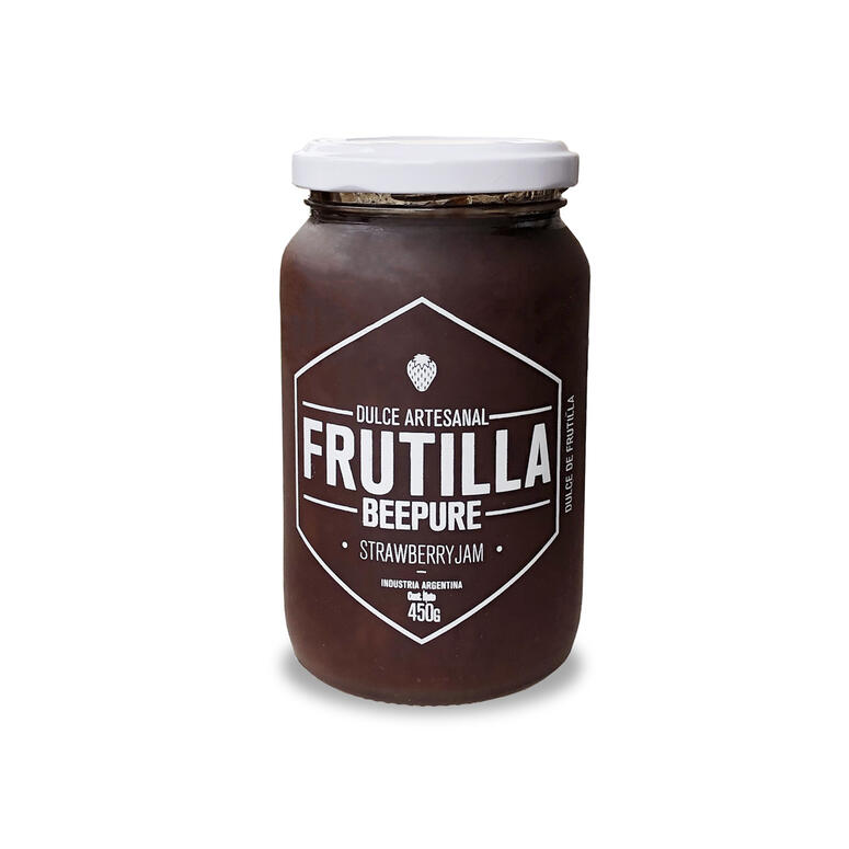 Dulce de Frutilla Artesanal - Frasco - 450 gr. / 15,87 Oz. - Marca: Beepure