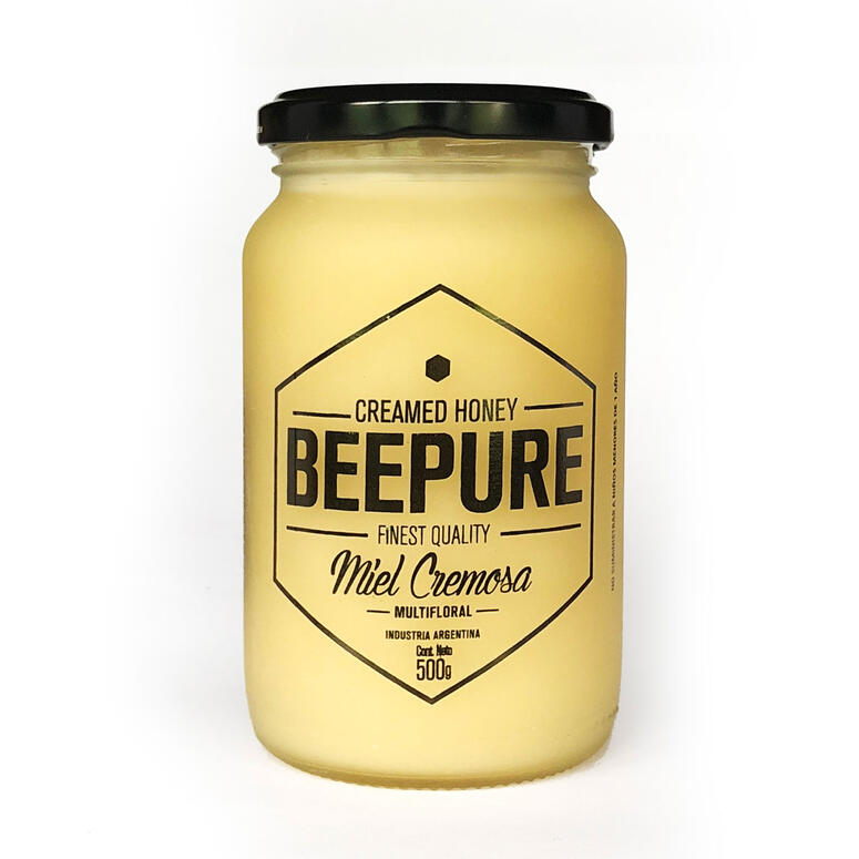 Miel Cremosa - Frasco - 500 gr. / 17,64 Oz. - Marca: Beepure