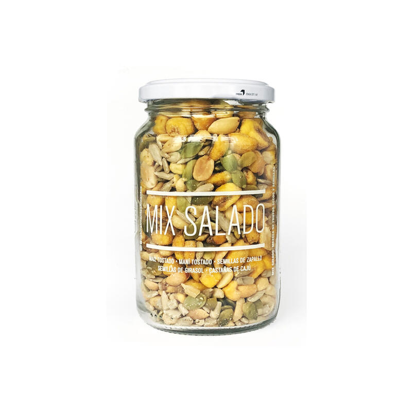 Mix de frutos secos y semillas Salado Goods - Frasco - 190 gr. / 6,7 Oz. - Marca: Beepure