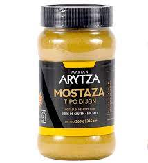 Mostaza Tipo Dijon - Frasco - 360 gr. / 12,7 Oz. - Marca: ARYTZA