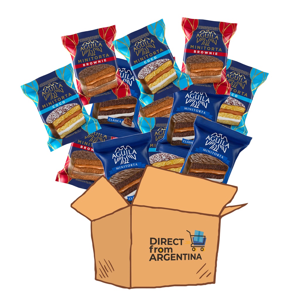 Alfajores Aguila, inigualables! (Pack x 27 u.)