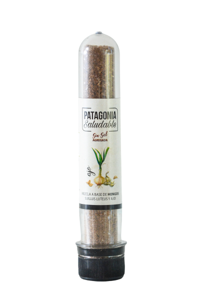 Condimento a base de Hongos deshidratados molidos y ajo deshidratado (SIN SAL AGREGADA) - 20 gr. / 0,71 Oz. - Marca: Patagonia Saludable