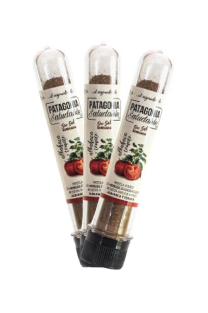 Condimento a base de Hongos deshidratados molidos albahaca y tomate deshidratados (SIN SAL AGREGADA)- Pack x 3 u. - 60 gr. / 2,12 Oz. - Marca: Patagonia Saludable