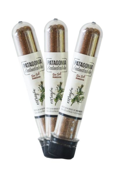 Condimento a base de Hongos deshidratados molidos y estragón deshidratado (SIN SAL AGREGADA)- Pack x 3 u. - 60 gr. / 2,12 Oz. - Marca: Patagonia Saludable