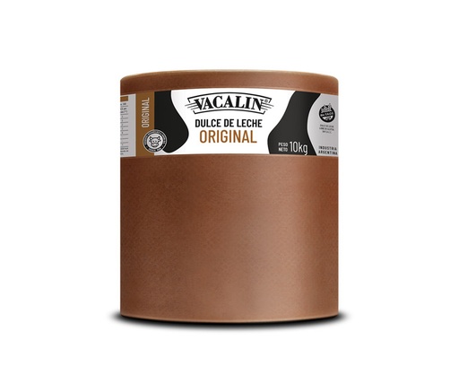 [DDL-038] Dulce de leche estilo original  - 10 Kg / 22 Lb. - Marca: VACALÍN