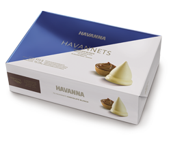 [CNT-003] Havannet con cobertura de chocolate blanco  - Pack x 12 u. (La foto es a modo ilustrativo, la caja puede variar sin previo aviso) - Marca: HAVANNA