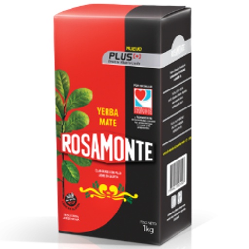 [YRB-040] Yerba plus tradicional  - 1000 gr / 35,2 oz. - Marca: ROSAMONTE