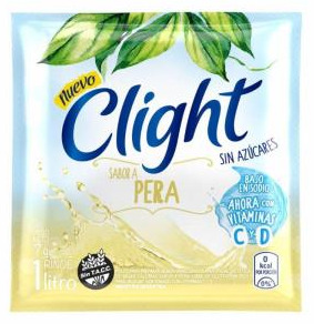 [JGP-008] Jugo en polvo sabor Pera - 8 gr / 0,28 Oz. - Marca: CLIGHT