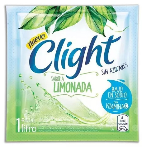 [JGP-010] Jugo en polvo sabor Limonada - 8 gr / 0,28 Oz. - Marca: CLIGHT