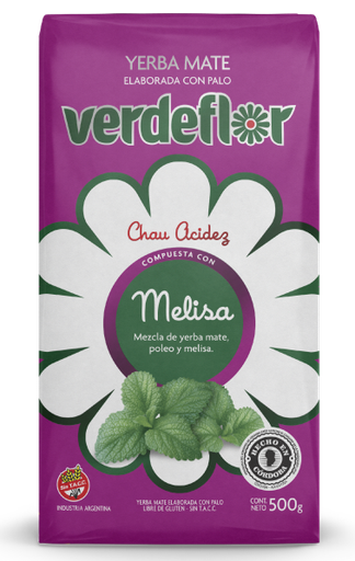 [YRB-182] Yerba melisa  - 500 gr / 17,6 oz. - Marca: VERDEFLOR