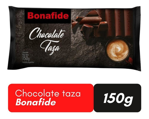 [TCH-020] Chocolate para Taza  en tableta - 150 gr / 5,2 Oz. - Marca: BONAFIDE