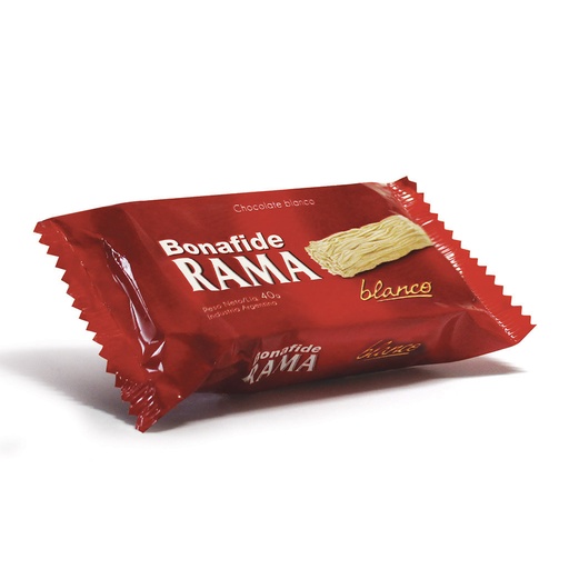 [RCH-006] Chocolate blanco en rama - 40 gr / 1,4 Oz. - Marca: BONAFIDE