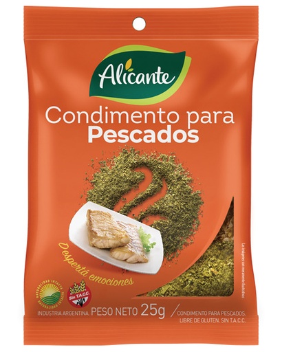 [SPC-121] Condimentos para pescados - 25 gr / 0,7 oz. - Marca: ALICANTE
