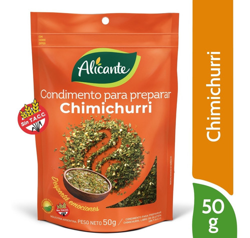 [SPC-040] Chimichurri para preparar  - 50 gr / 1,7 Oz. - Marca: ALICANTE