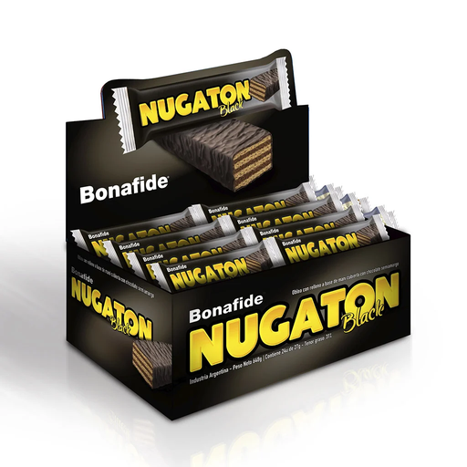 [CCH-170] Nugaton Black - Display x 24 u. - Marca: BONAFIDE
