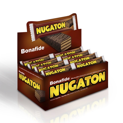 [CCH-175] Nugaton leche  - Display x 24 u. - Marca: BONAFIDE