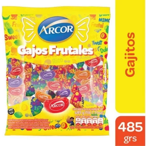 [GLS-090] Caramelo duro Gajitos - 485 gr / 17,1 Oz.