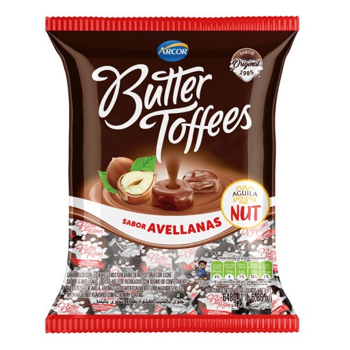 [GLS-120] Caramelos de leche relleno NUT - 648 gr / 22,8 Oz.
