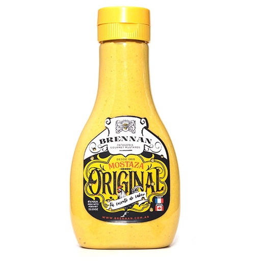 [SPC-139] Mostaza original - 370 gr / 13 Oz. - Marca: BRENNAN