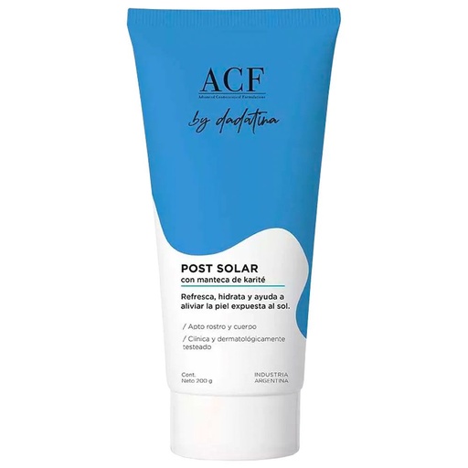 [ARC-009] Crema Post Solar "Camuflaje UV" - 200 gr / 7,05 Oz. - Marca: ACF by Dadatina