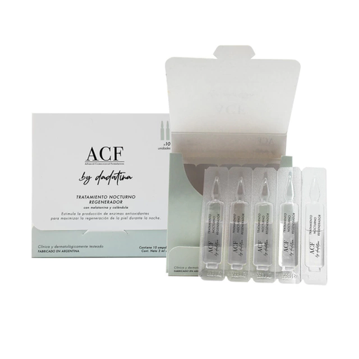 [ARC-014] Ampollas Melatonina - 3 ml c/u / 0,1 fl Oz. per unit. - Marca: ACF by Dadatina