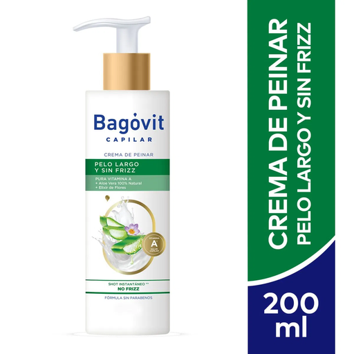 [ARC-047] Crema de peinar pelo largo y sin frizz - 200 ml / 6,76 fl Oz. - Marca: BAGÓVIT