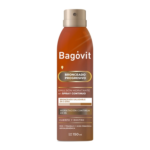 [ARC-071] Spray continuo Bronceado progresivo - 150 ml / 5.07 fl Oz. - Marca: Bagovit