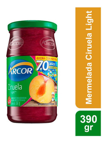 [MMR-024] Mermelada de Ciruela - 390 gr / 13,75 Oz. - Marca: ARCOR