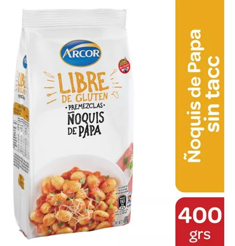 [PRM-009] Premezcla para Ñoquis de papa libres de gluten - 400 gr / 14,1 Oz. - Marca: ARCOR