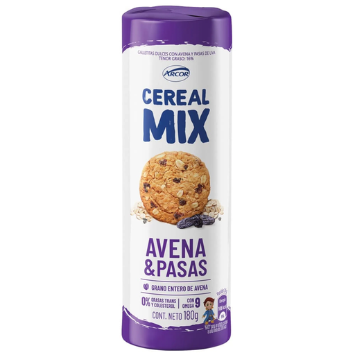 [GLL-085] Galletitas dulces de avena y pasas de uva - 180 gr / 6,3 oz.