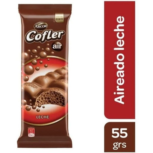[CCH-205] Tableta aireada Cofler leche aireado - 55 gr / 1,94 Oz.
