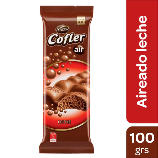 [CCH-203] Tableta aireada Cofler leche aireado - 100 gr / 3,5 Oz.