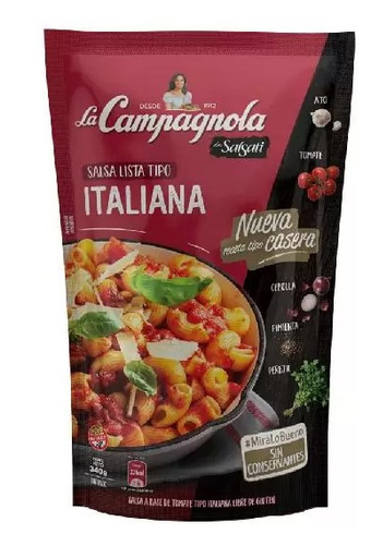 [CSR-044] Salsa Italiana - 340 gr / 11,9 Oz. - Marca: La Campagnola