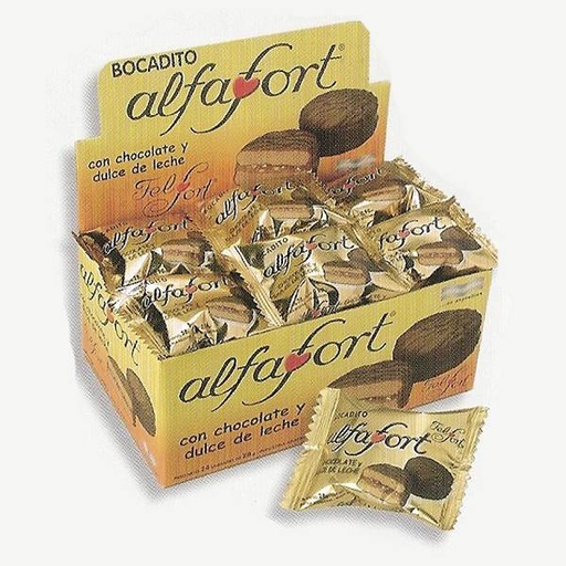 [CCH-044] CHOCOLATES Chocolate Alfafort - 24 u. x 28 gr - Marca: FELFORT