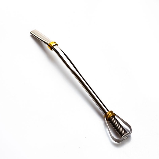 [TDS-00236] Bombilla de acero inoxidable con estribo - Marca: CIMARRÓN
