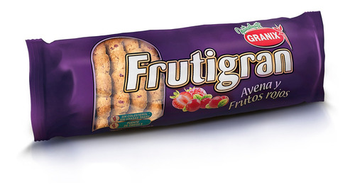[TDS-01246] Galletitas de harina de trigo, avena y frutos rojos - 250gr. / 8,82Oz. - Marca: FRUTIGRAN