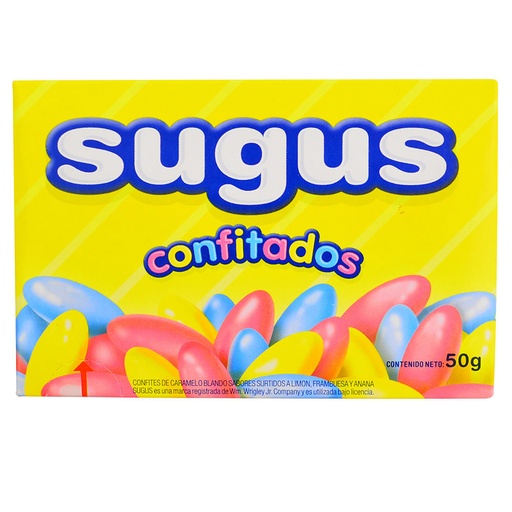 [TDS-01657] Sugus Confitados - 50gr. / 1,76Oz. - Marca: SUGUS
