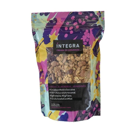 [TDS-01709] Granola Almendra y Arándanos - Paquete - 350 gr. / 12,35 Oz. - Marca: Integra
