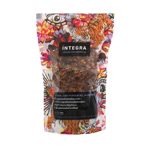 [TDS-01711] Granola Chocolate - Paquete - 350 gr. / 12,35 Oz. - Marca: Integra