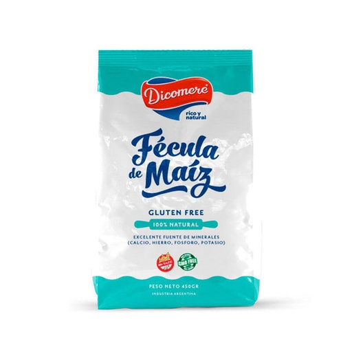 [TDS-01729] Fecula de Maiz - Paquete - 450 gr. / 15,87 Oz. - Marca: DICOMERE