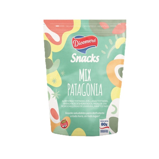 [TDS-01764] Snack Mix Patagonia - Doypack - 80 gr. / 2,82 Oz. - Marca: DICOMERE