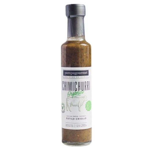 [TDS-01771] Chimichurri Organico - Botella - 175 gr. / 6,17 Oz. - Marca: PAMPA GOURMET