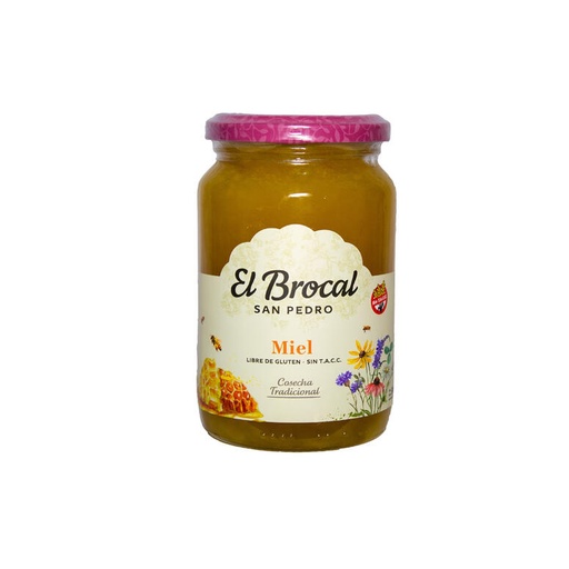 [TDS-01873] Miel - Frasco - 500 gr. / 17,64 Oz. - Marca: EL BROCAL DE SAN PEDRO