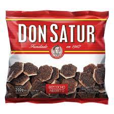 [TDS-01925] Bizcochitos Con Azucar Negra - Paquete - 200 gr. / 7,05 Oz. - Marca: DON SATUR