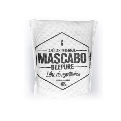 [TDS-01986] Azucar Mascabo - Bolsa - 500 gr. / 17,64 Oz. - Marca: Beepure