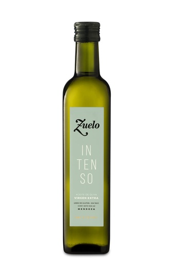 [TDS-02026] Aceite de Oliva Virgen Extra Intenso - Botella - 500 ml. / 16,91 fl Oz. - Marca: Zuelo