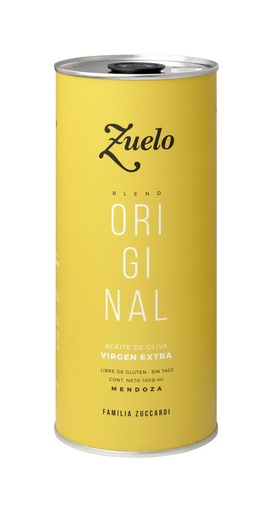 [TDS-02033] Aceite de Oliva Virgen Extra Original - Lata - 1000 ml. / 33,81 fl Oz. - Marca: Zuelo